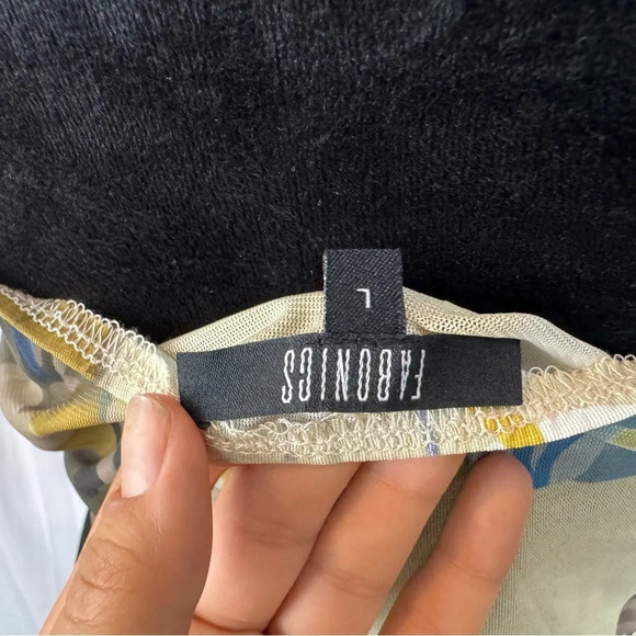 NWT Women's Floral Small bustier Corset Crop Stretchy top Sz Large - Picture 5 of 6